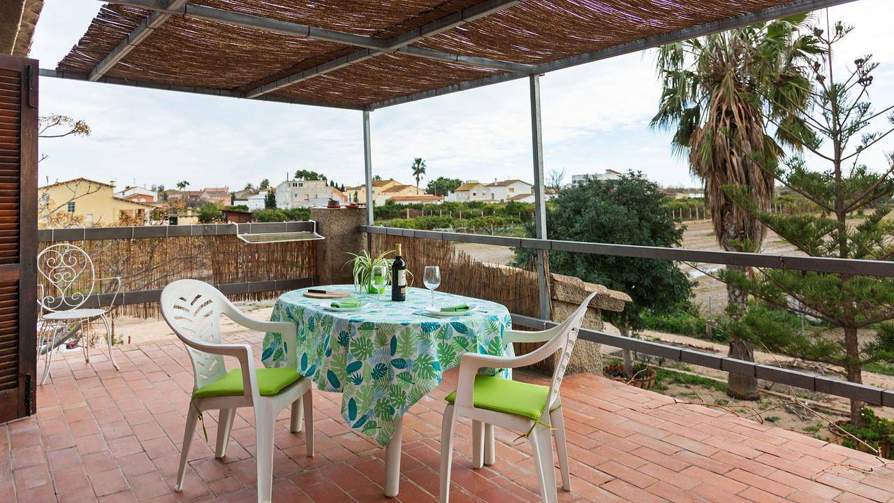 Casa de vacaciones para 6 personas con terraza in La Cava, Tierras del Ebro