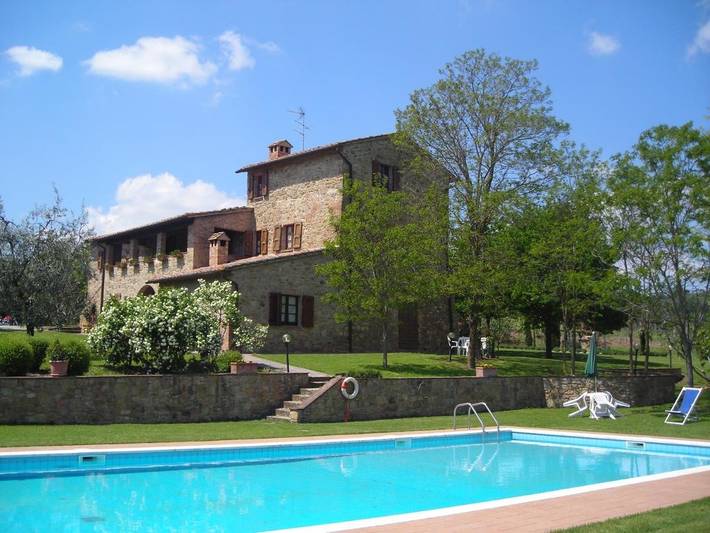 Gîte pour 8 personnes, avec vue ainsi que jardin et piscine à Montepulciano - 2
