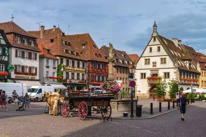 Gîte pour 4 personnes, avec vue ainsi que terrasse et jardin, animaux acceptés à La Broque - 4
