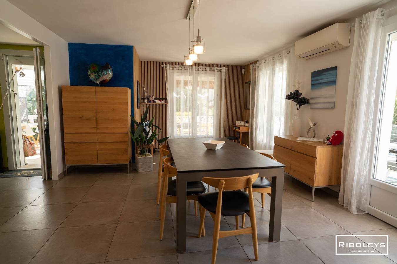 Riboleys - Villa T4bis climatisée avec piscine in Vias, Côte méditerranéenne (France)