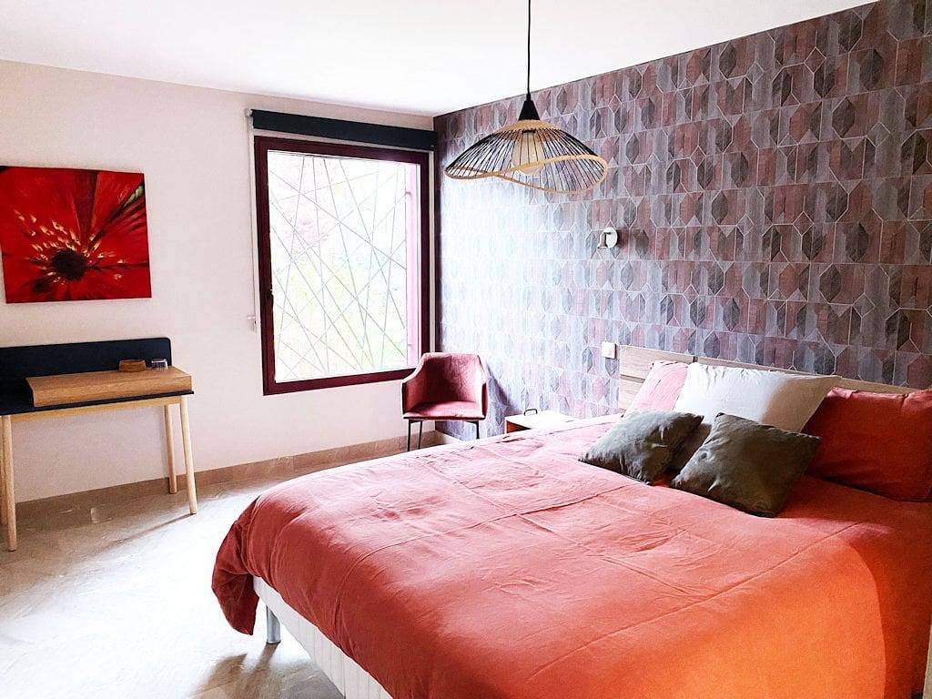 Chambres d'hôtes Villa Magnolia - Chambre Salagou in Hôpitaux-Facultés, Montpellier