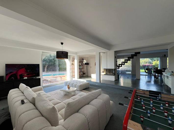 Ferienhaus mit Meerblick für 8 Personen, mit Ausblick und Garten sowie Pool in Nizza - 3
