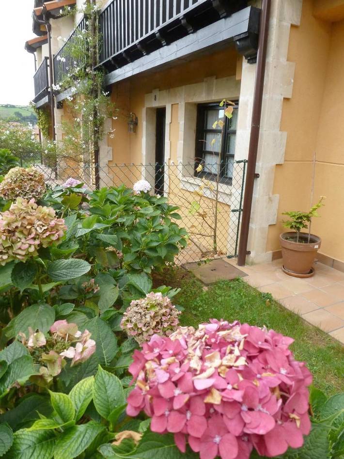 Ferienhaus für 4 Personen, mit Balkon und Terrasse sowie Garten und Ausblick