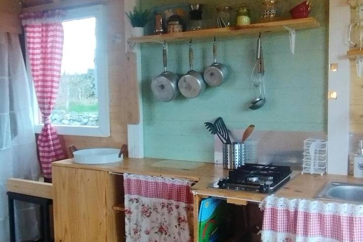 Chalet pour 2 personnes, avec vue et jardin dans le Cantal - 2