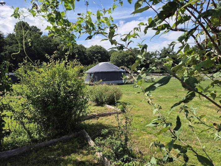 Gîte pour 5 personnes, avec Terrasse ainsi que Jardin et Vue
