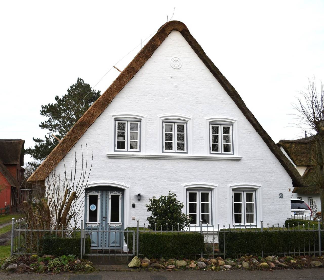 Ganze Wohnung, Diese Ferienwohnung befindet sich im Dachgeschoss eines alten, reetgedeckten Bauernhaus. in Oevenum, Föhr