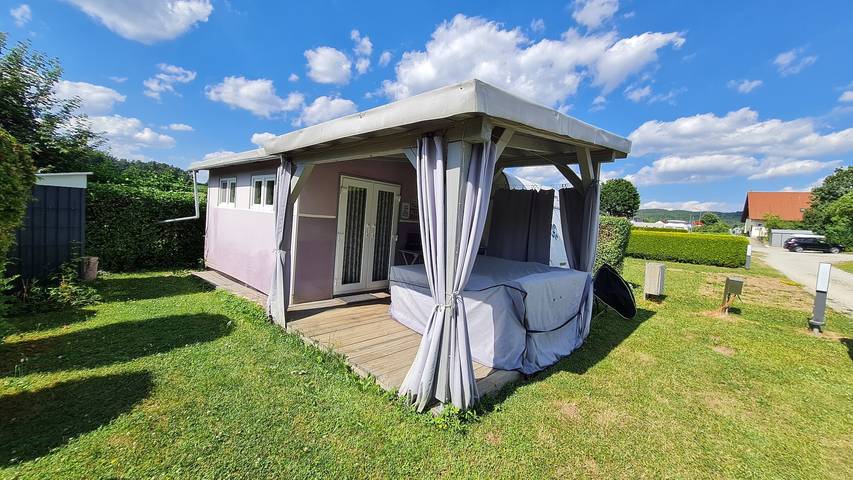 Camping per 2 persone, con Terrazza e Giardino nonché Panorama in Baviera