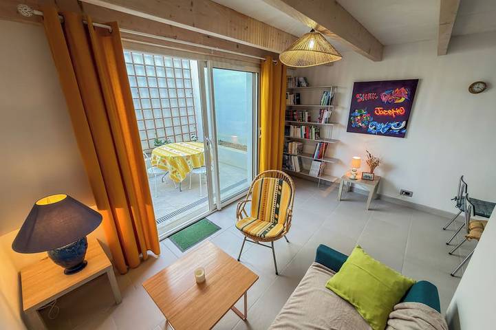 Maison de vacances pour 3 personnes, avec jardin et terrasse