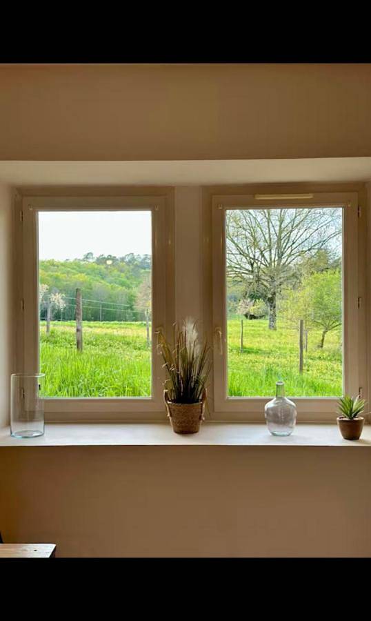 Location de vacances pour 4 personnes, avec terrasse ainsi que jardin et vue, animaux acceptés à Payrignac - 4