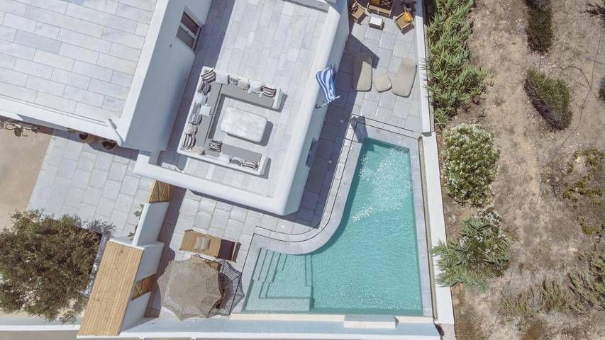 Villa pour 10 personnes, avec piscine ainsi que vue et jardin dans Antiparos - 2