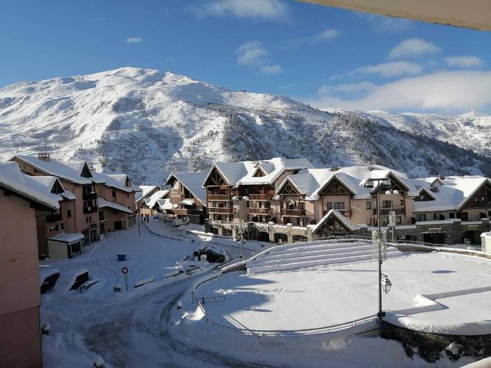 Gîte pour 6 personnes, avec Balcon ainsi que Terrasse et Vue dans Station De Valmeinier