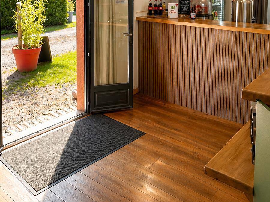 Camping Sites et Paysages - Camping de la Baie - Stacaravan 2 personen - Privilège 1 slaapkamer - Onoverdekt terras - 21 m2, foto 11