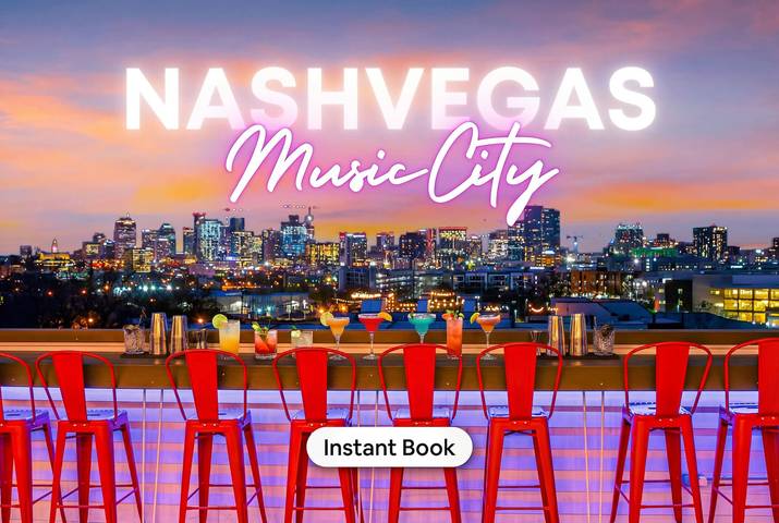 Vacation house for 12 people, with balcony, kid friendly in Nashville