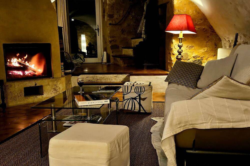 Collias Bord du Gardon in Collias, Nimes region