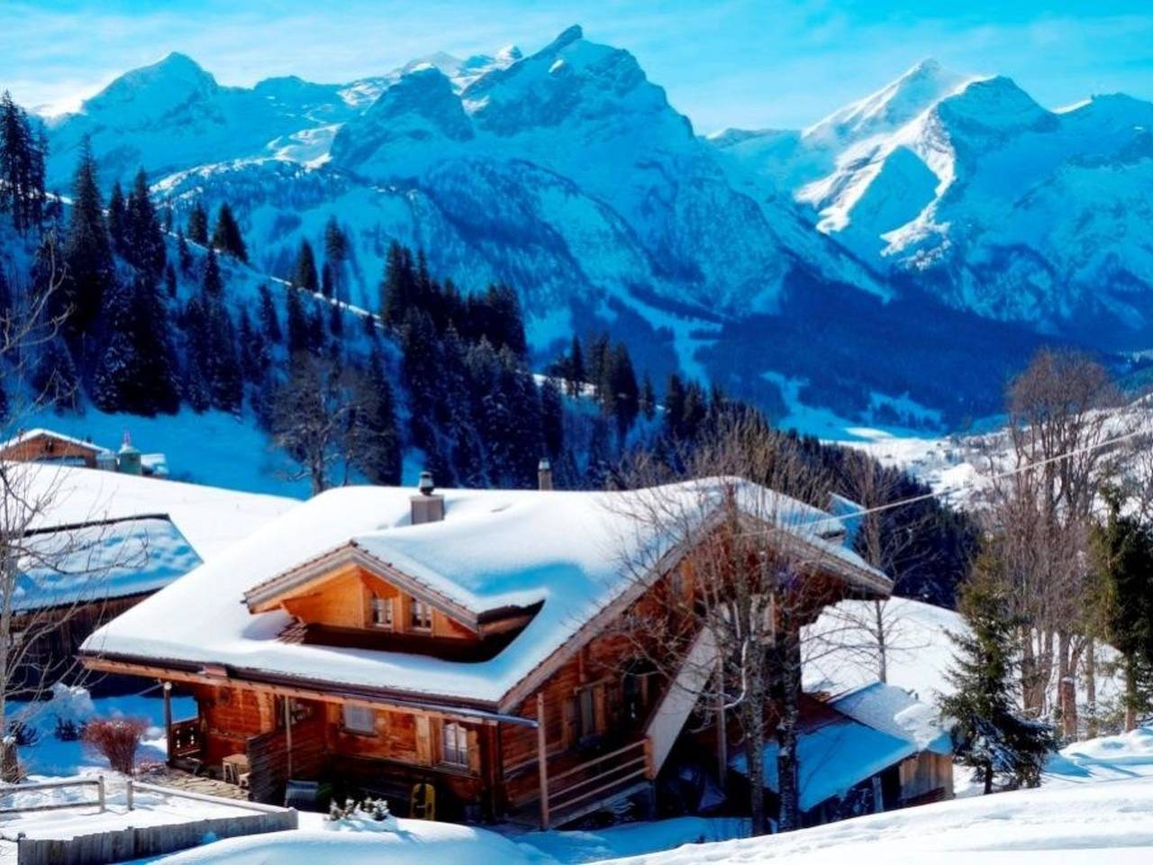 Ganze Wohnung, Am Bächli in Gsteig, Frutigen - Lenk - Adelboden