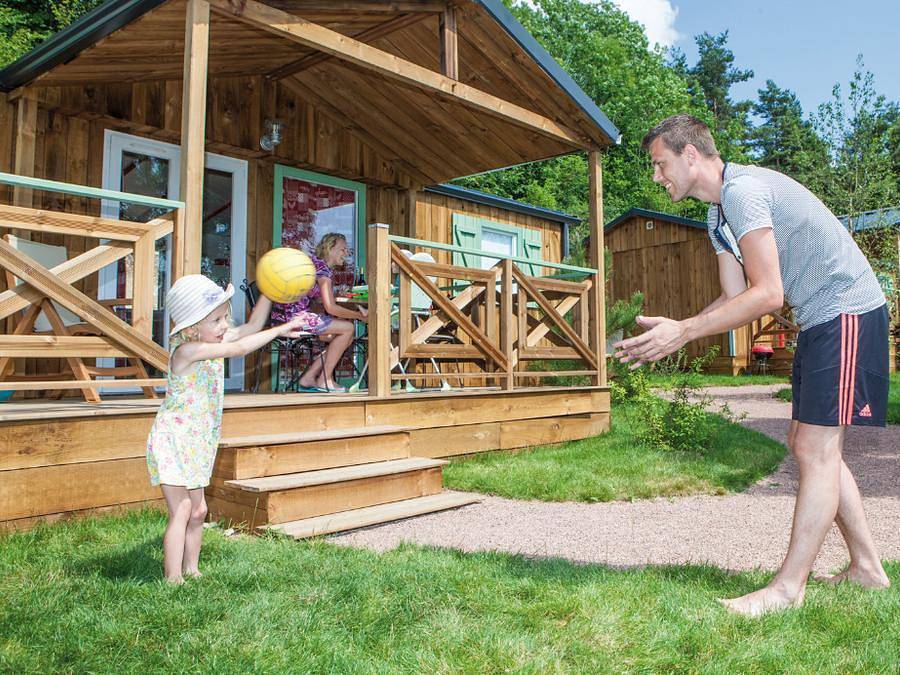 Camping de Boyse - Chalet 5 personas - Cabane Du Jura in Champagnole, Jura Francais