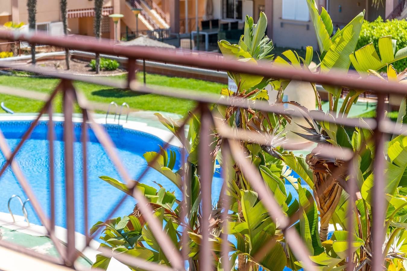 Ferienhaus 'casa en la playa con piscina y terraza S.T' in Santa Pola, Costa Blanca