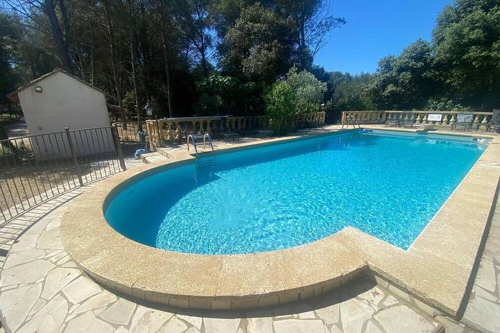 Maison de vacances pour 2 personnes, avec piscine et jardin, animaux acceptés - 1
