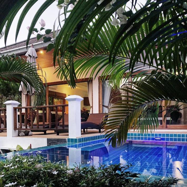 Villa pour 3 personnes, avec jacuzzi ainsi que piscine et jardin en Thailande - 2