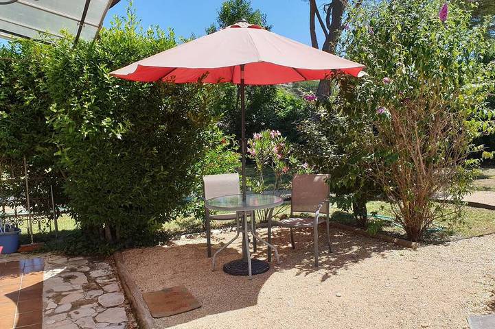 Appartement de vacances pour 2 personnes, avec jardin