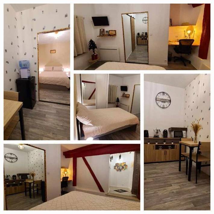 Location de vacances pour 2 personnes, avec balcon et jardin, animaux acceptés à Le Grand-Serre - 3