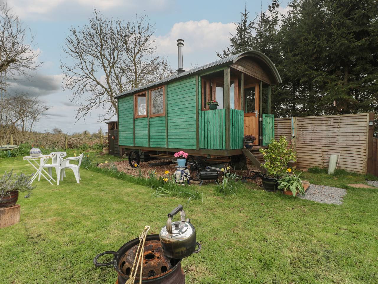 Harri's Hut in West Bagborough, Somerset