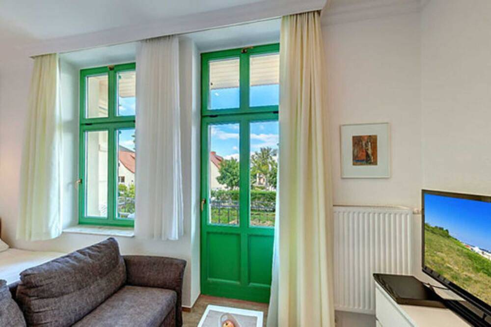 Villa Ostseewarte Whg. 3, Balkon - Villa Ostseewarte, Strandnah, teilw. Seeblick in Drei Kaiserbäder, Heringsdorf
