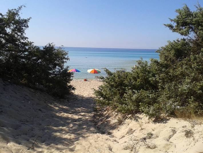 Casa Vacanza Ida 1A con accesso diretto alla Spiaggia di Punta Prosciutto in Lido Punta Prosciutto, Porto Cesareo
