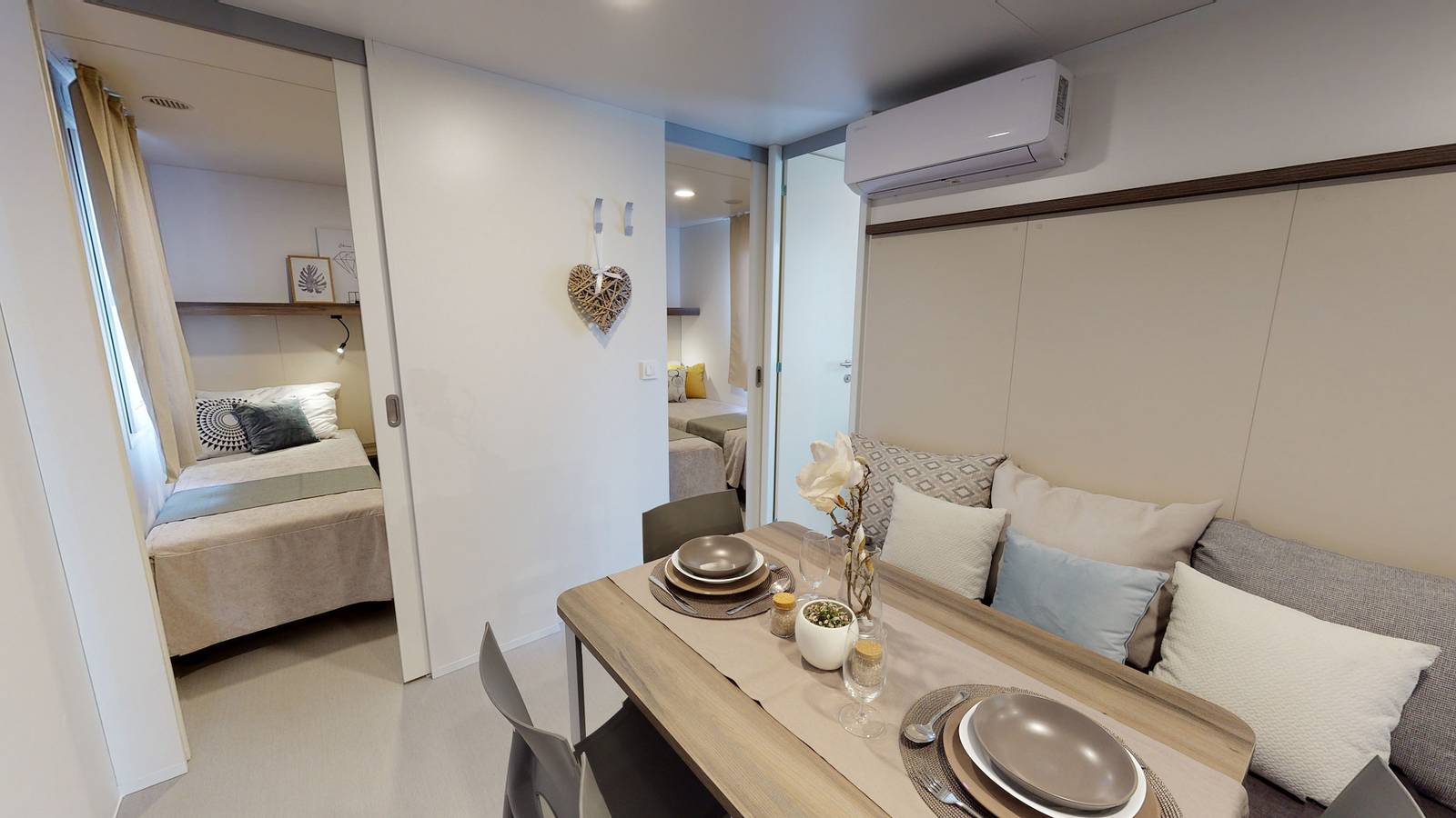 Bungalow voor 6 personen met terras in Idro, Garda Bergen
