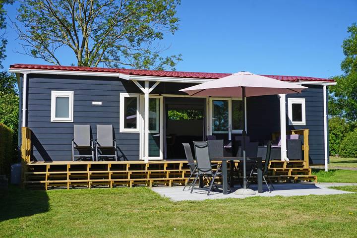 Chalet voor 6 personen, met terras in Walcheren