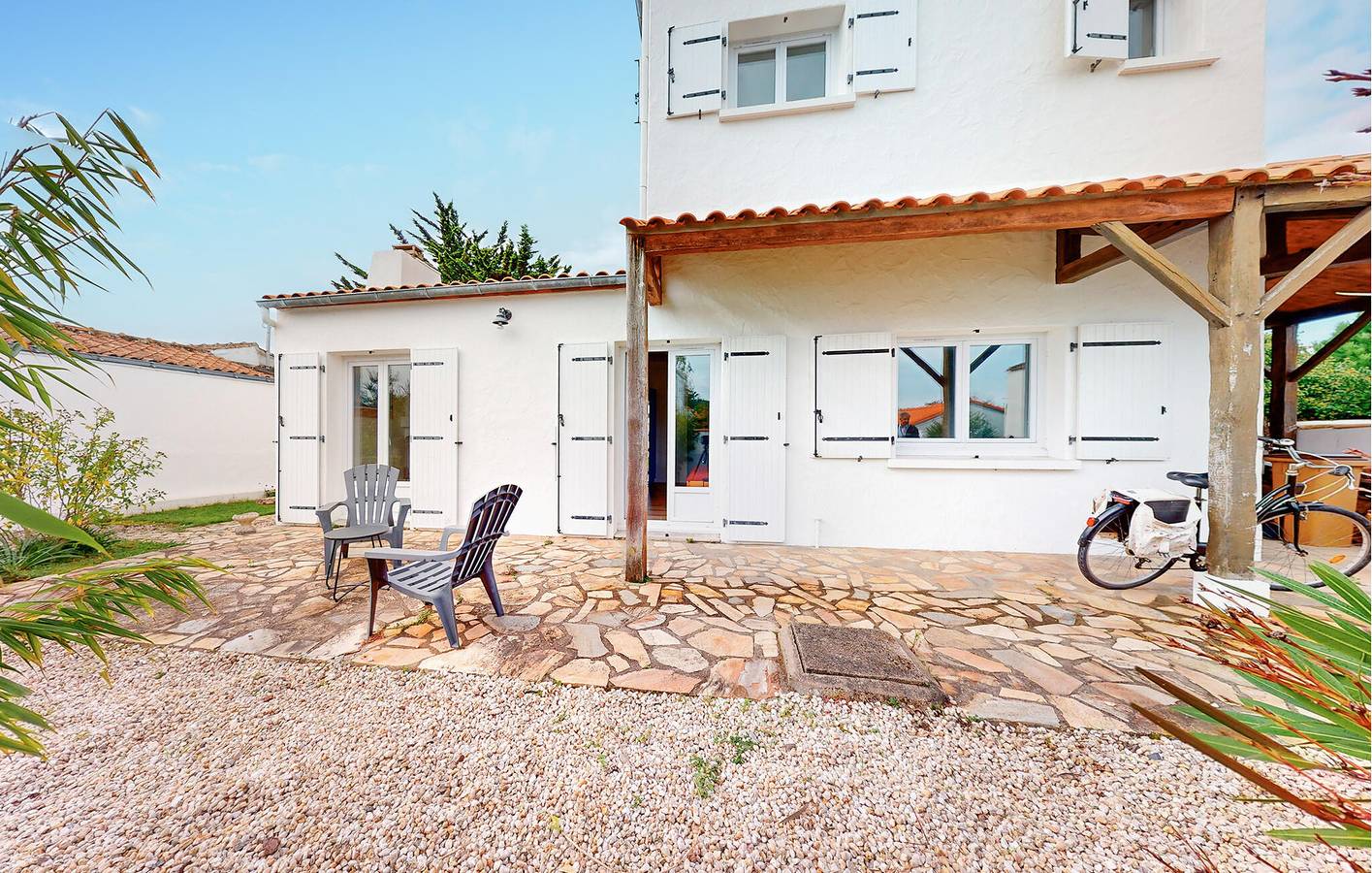 Appartement pour animaux avec jardin, parking + WiFi, 800m de la Plage de la Cabane in L'Épine, Noirmoutier
