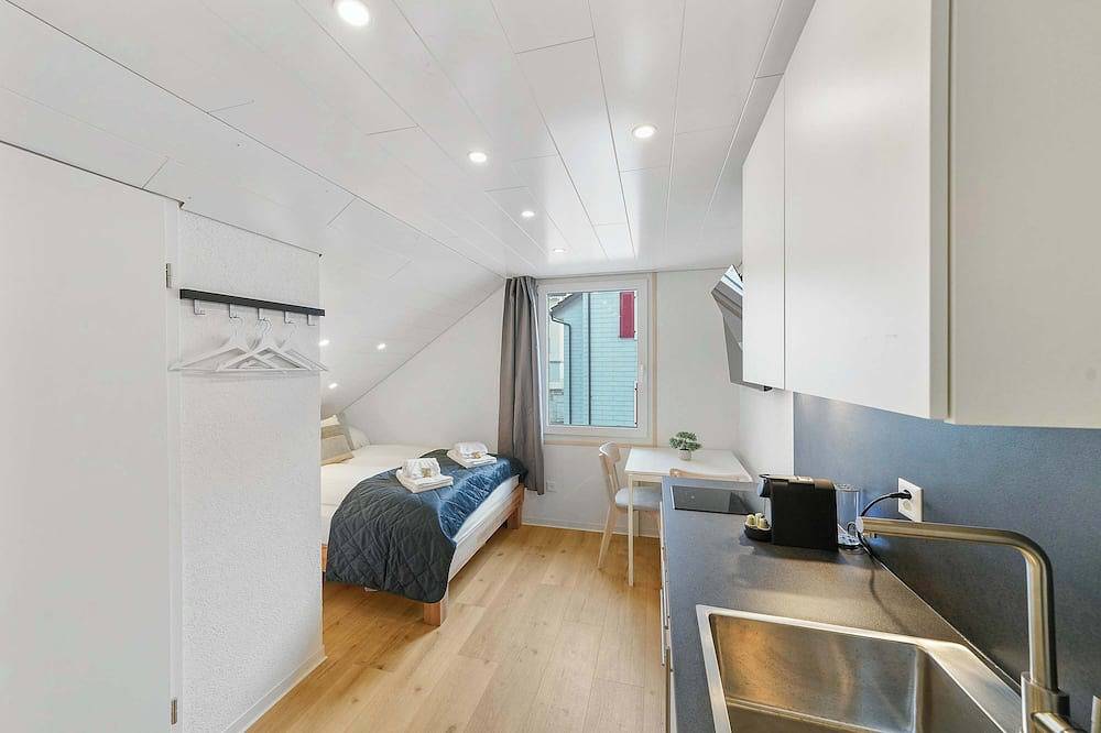 Ganze Wohnung, Book2stay: Gemütliches Studio mit Kochzeile und Waschmaschine in Herisau, Zürich Voralpen