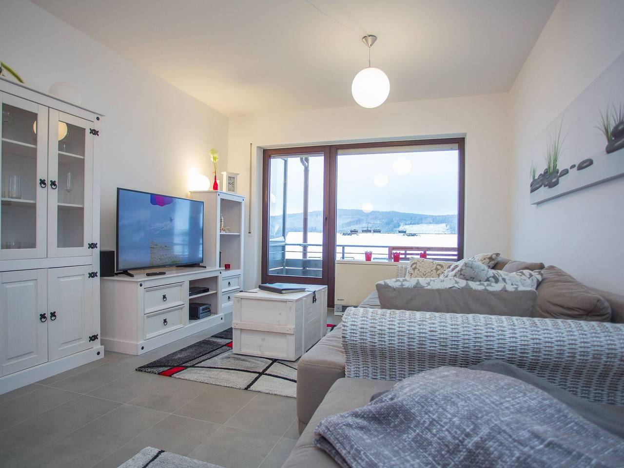 Ganze Wohnung, Helle Wohnung bei Winterberg mit Balkon in Niedersfeld, die Mittelgebirge