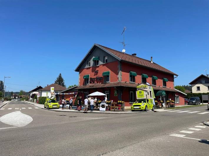 Hôtel pour 3 personnes, avec terrasse et jardin, animaux acceptés à Bonnétage - 3