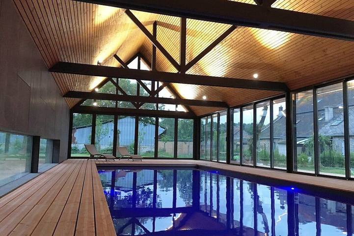Maison de vacances pour 3 personnes, avec sauna et jardin à Yffiniac