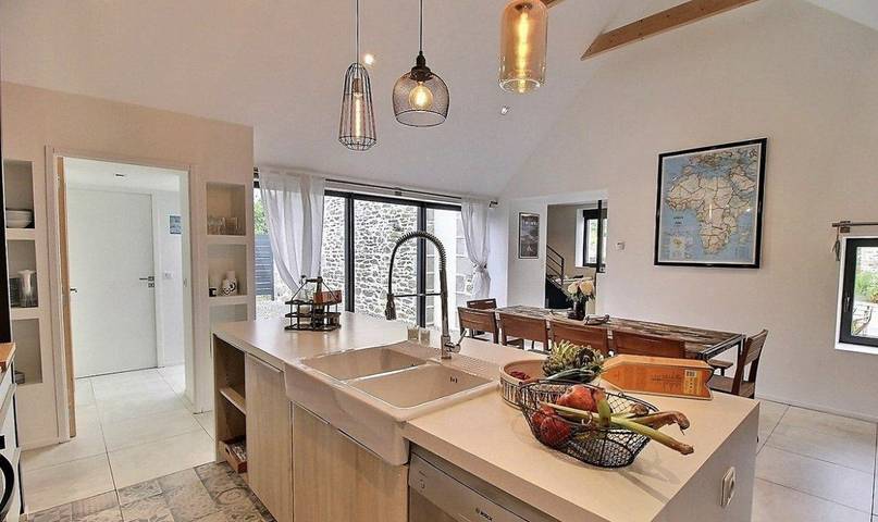 Gîte pour 12 personnes, avec jardin et terrasse dans le Finistère - 4