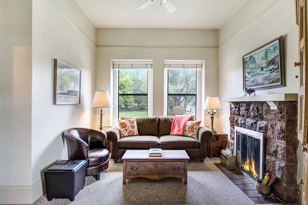 Cuneo Cottage in der Innenstadt von Sonoma in Sonoma, California North Coast