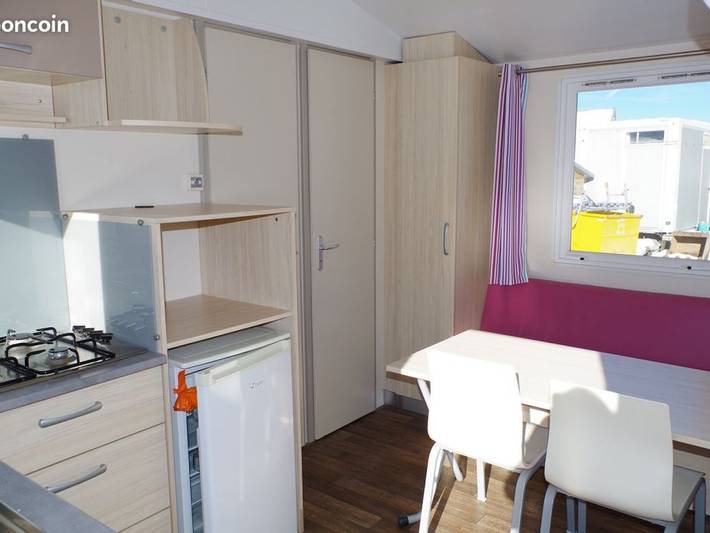 Mobil home pour 4 personnes, avec terrasse à Annot - 2