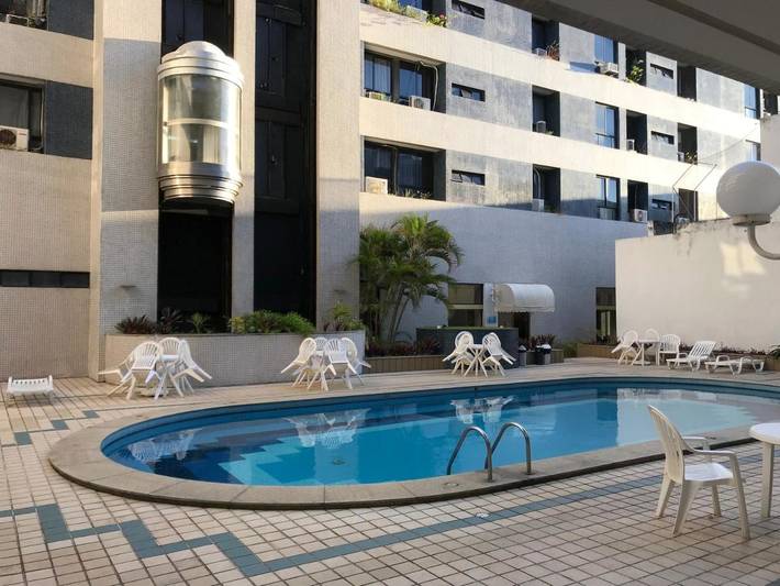 Ferienwohnung für 6 Personen, mit Garten und Pool sowie Ausblick in Salvador