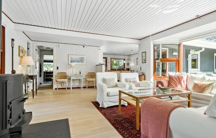 Ferienhaus für 6 Personen mit Terrasse in Rørvig, Nordwestseeland