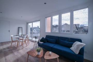 Gîte pour 2 personnes, avec balcon et vue à Tarbes