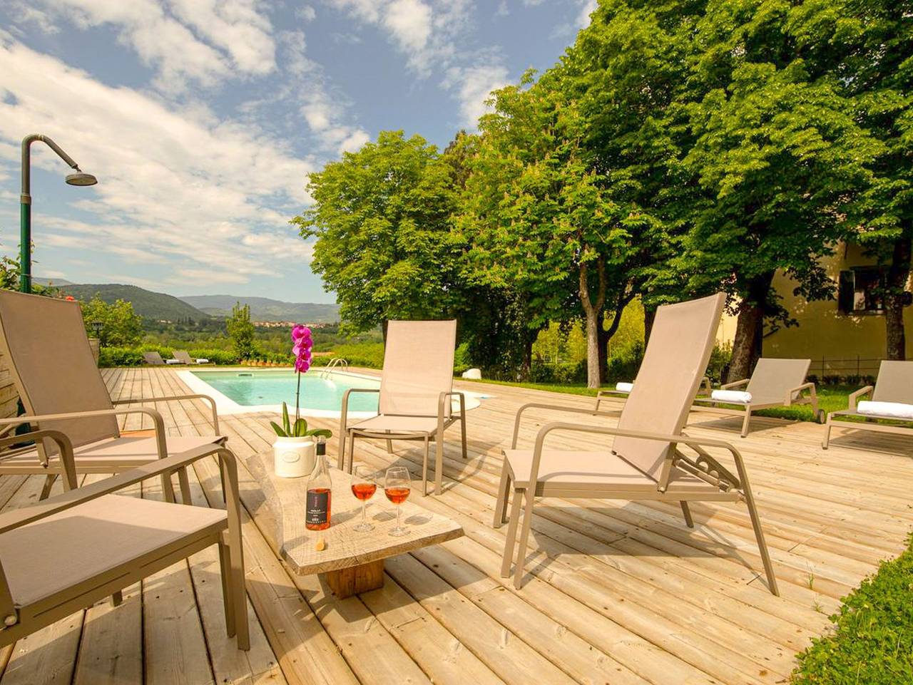 Villa Carisma - Villa Carisma mit Pool, Hund erlaubt und Garten in Poppi, Casentino