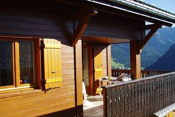 Chalet pour 6 personnes, avec balcon en Haute-Savoie