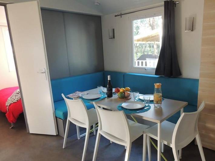 Camping le Domaine de Gajan - Mobilheim 6 personen - Confort Tribu - 3 Zimmer in Boisseron, Mittelmeerküste (Frankreich)