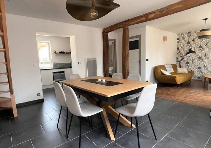 Location de vacances pour 6 personnes, avec jardin et vue, adapté aux familles dans Larzicourt