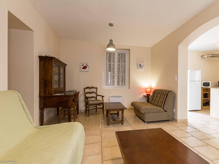 Gemütliches Ferienhaus mit Garten, Internet, Haustiere erlaubt, Fahrräder in der Nähe von Kultursites in Bulcy, Loire-Tal