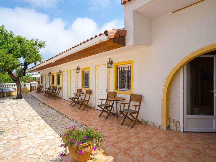 Casa rural para 10 personas, con terraza y jardín, Se admiten mascotas en l'Alacantí - 4