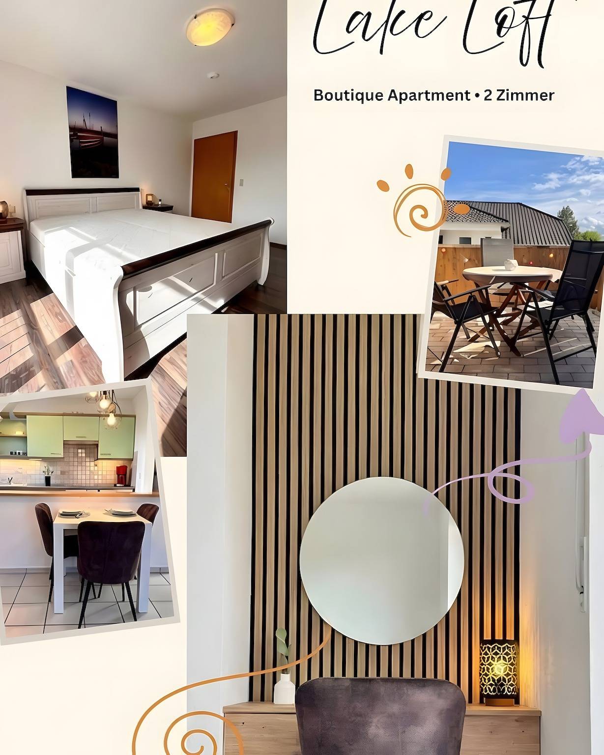 Ganze Wohnung, Boutique Apartment Lake Nest am Bodensee - ruhig, stilvoll, liebevoll in Markelfingen, Radolfzell am Bodensee