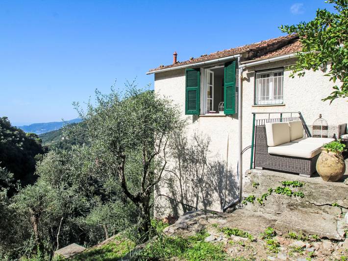 Casa vacanza per 5 persone, con giardino e terrazza in Zoagli