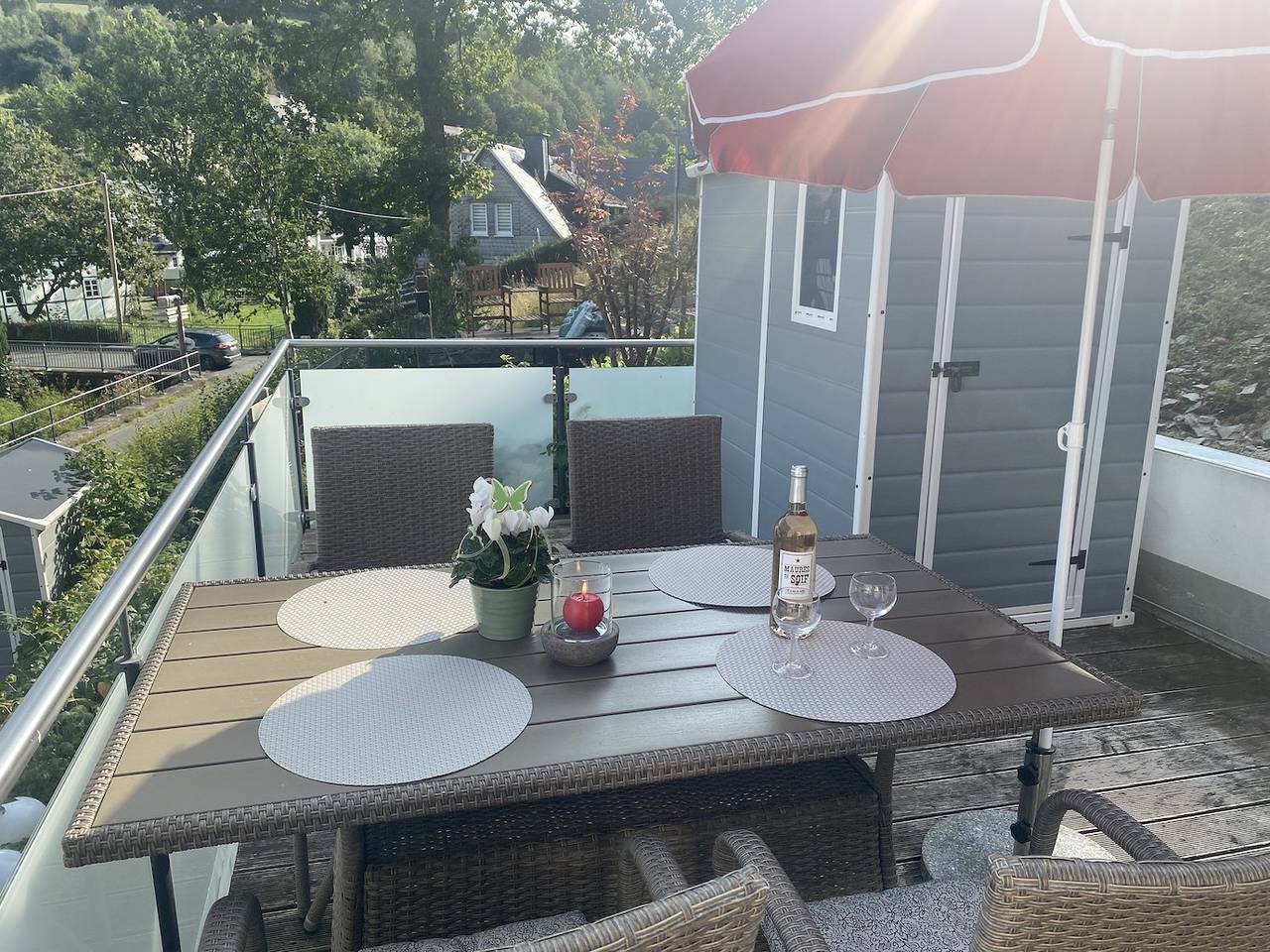 Ganze Wohnung, Apartment 'Dick' mit privater Terrasse und Wlan in Westfeld, Schmallenberg